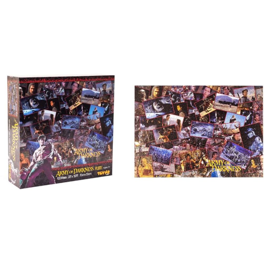 Army of Darkness 1000-Piece Jigsaw Puzzle 28 x 20 Inches  COLLECTIBLES